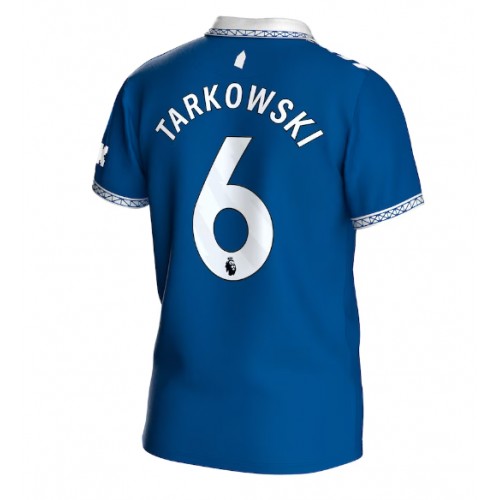 Maillot de foot Everton James Tarkowski #6 Domicile 2023-24 Manches Courte Maillot de foot Everton James Tarkowski #6 Domicile 2023-24 Manches Courte